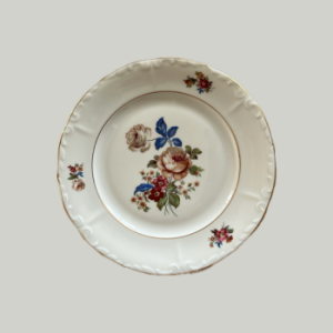 Forret/dessert- tallerkner - Guldkant